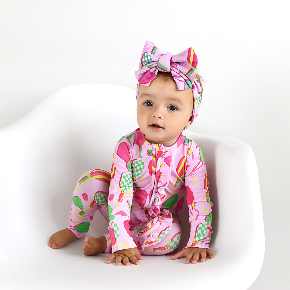 Poppy Pickleball HEADWRAP - Gigi and Max