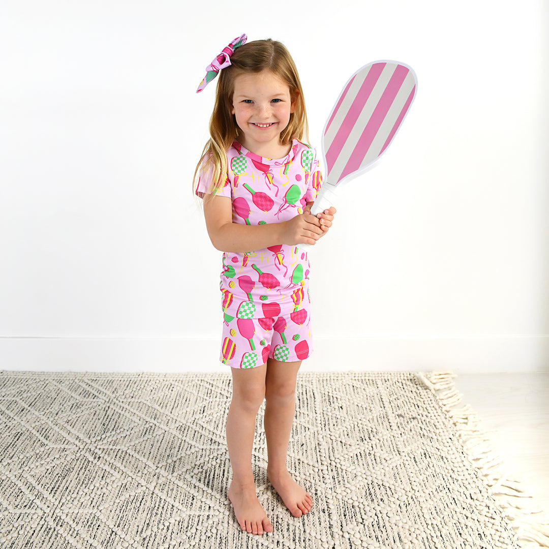 Poppy Pickleball CLIP BOW - Gigi and Max