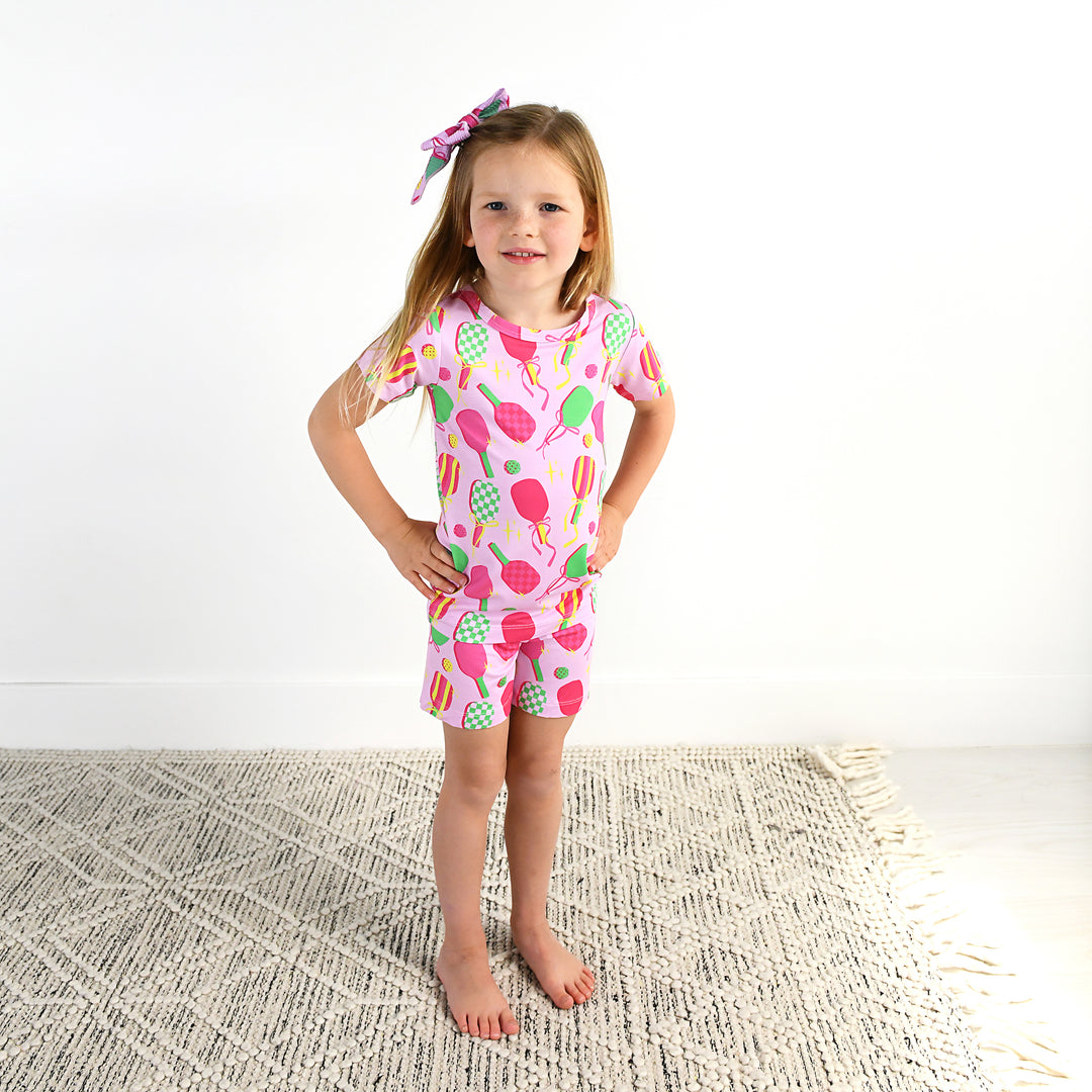 Poppy Pickleball CLIP BOW - Gigi and Max