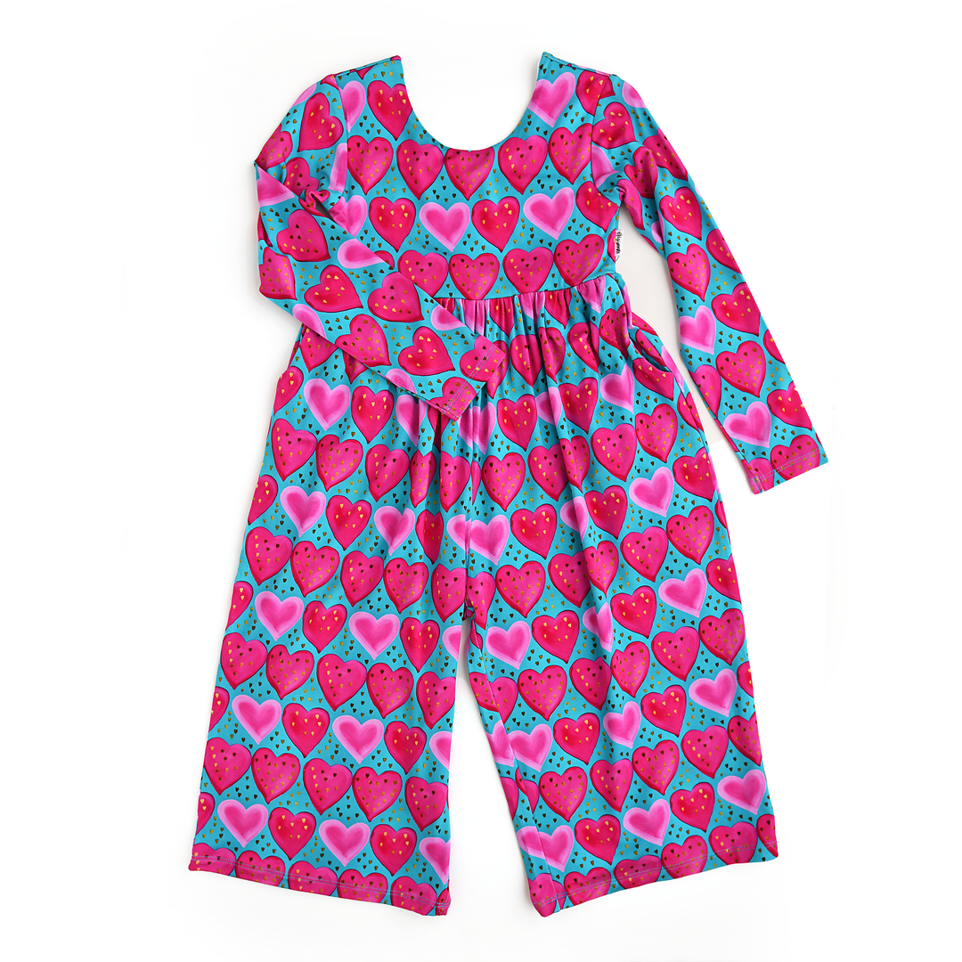 Alaina Hearts ROMPER - Gigi and Max
