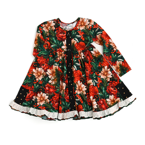 Gloria Floral BUTTON DRESS - Gigi and Max