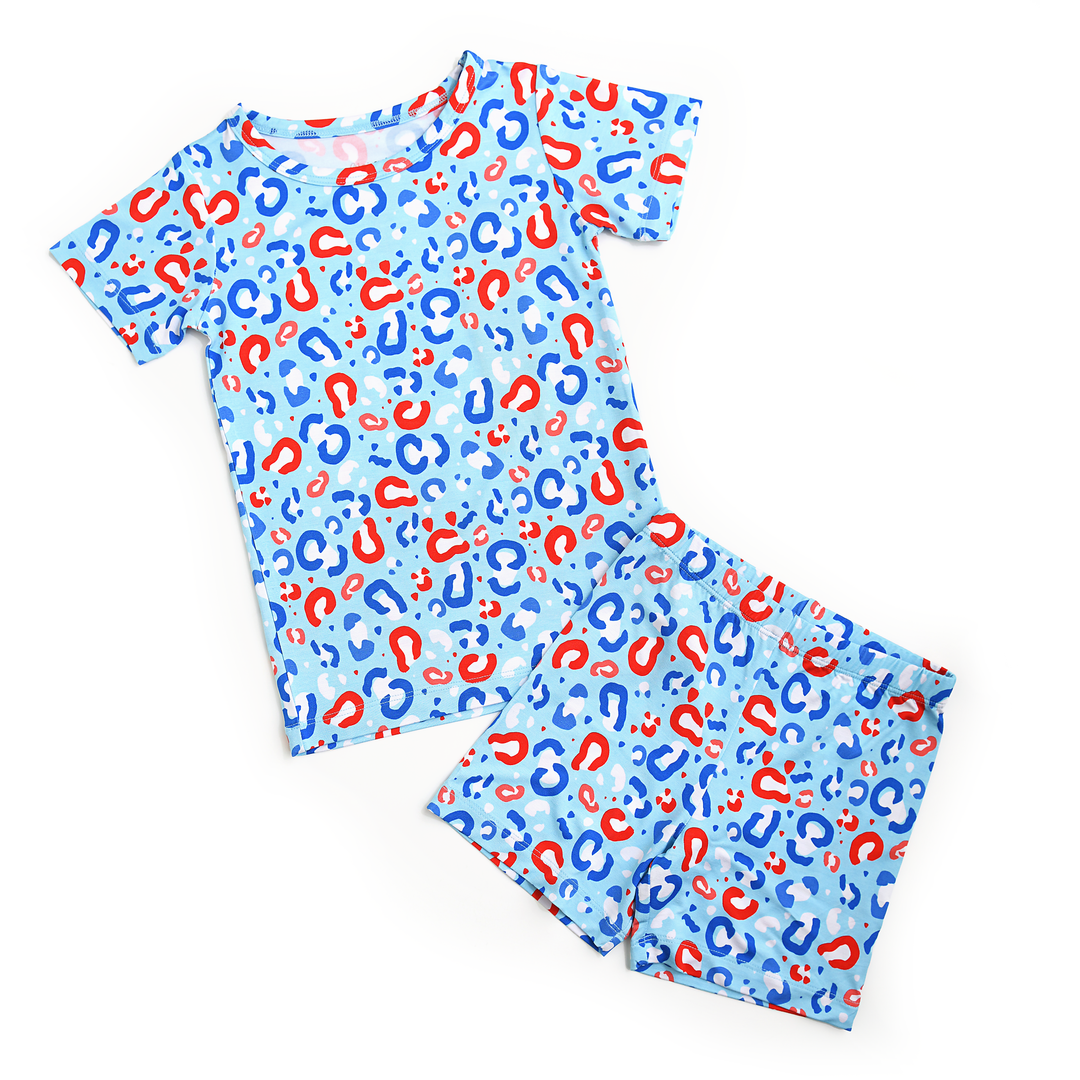 Kinsley Leopard TWO PIECE - SHORTS - Gigi and Max