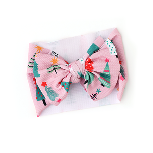 Noelle Pink Trees HEADWRAP - Gigi and Max