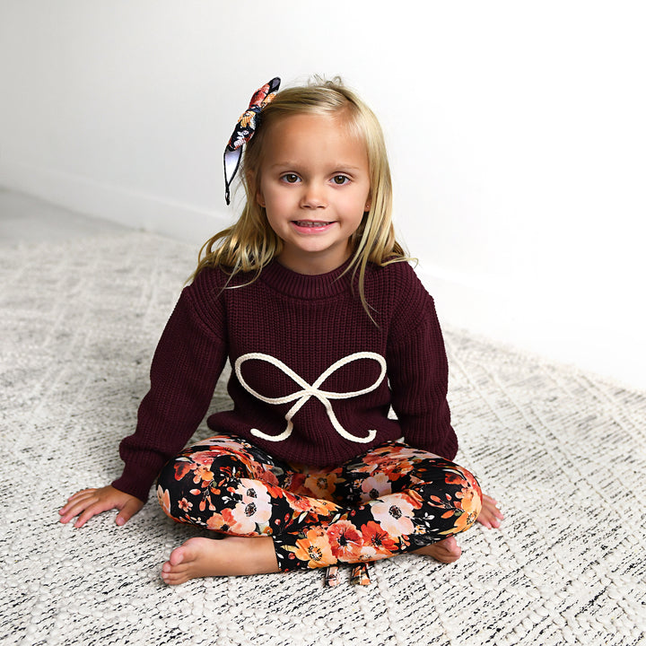 Renee BOW LEGGINGS - Gigi and Max