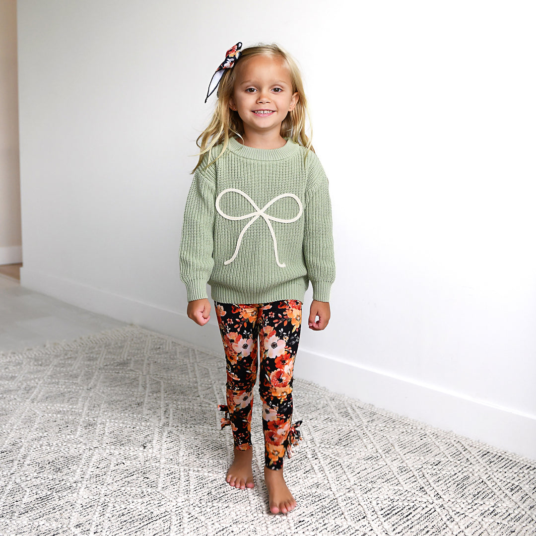 Renee BOW LEGGINGS - Gigi and Max