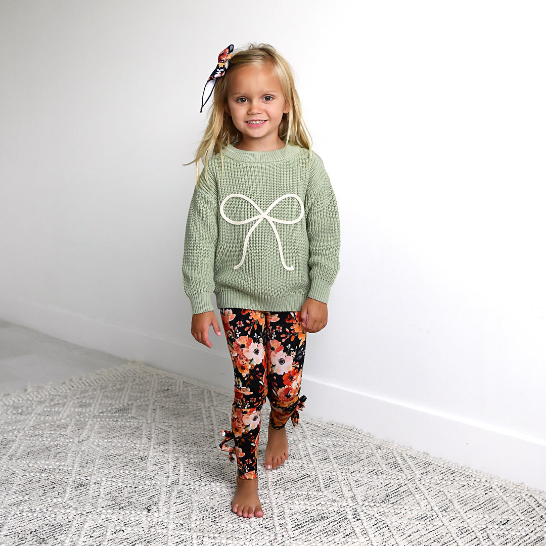 Renee BOW LEGGINGS - Gigi and Max