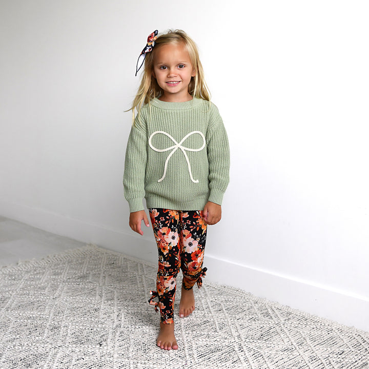 Renee BOW LEGGINGS - Gigi and Max