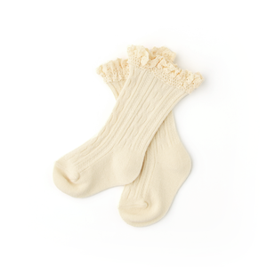 Sand LACE SOCKS - Gigi and Max