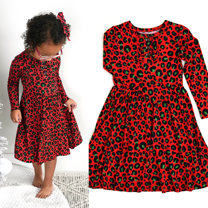 Chloe Leopard TUTU DRESS - Gigi and Max