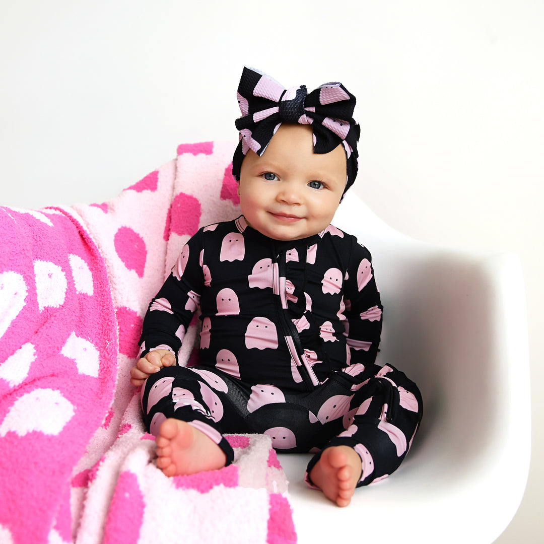 Shade Black Ghosts HEADWRAP - Gigi and Max