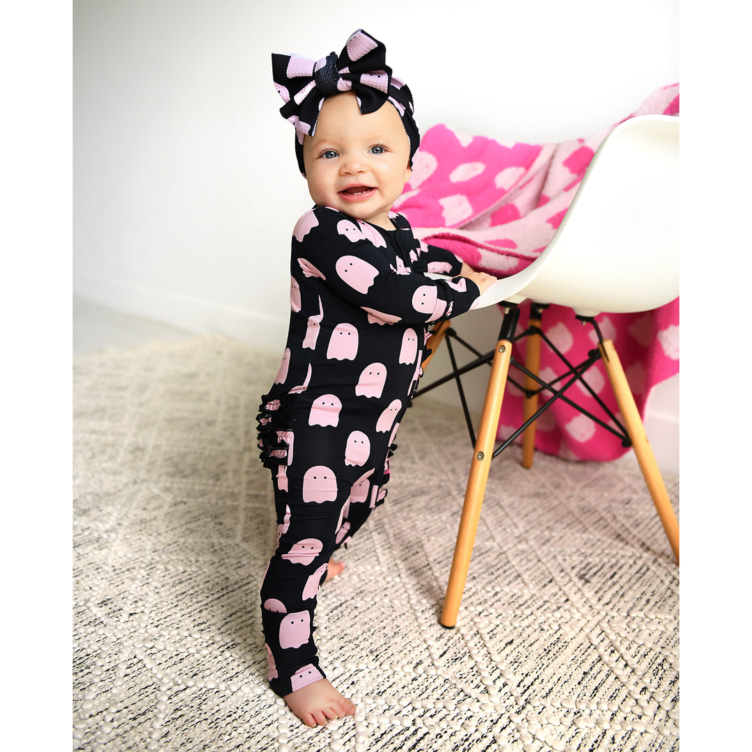 Shade Black Ghosts HEADWRAP - Gigi and Max