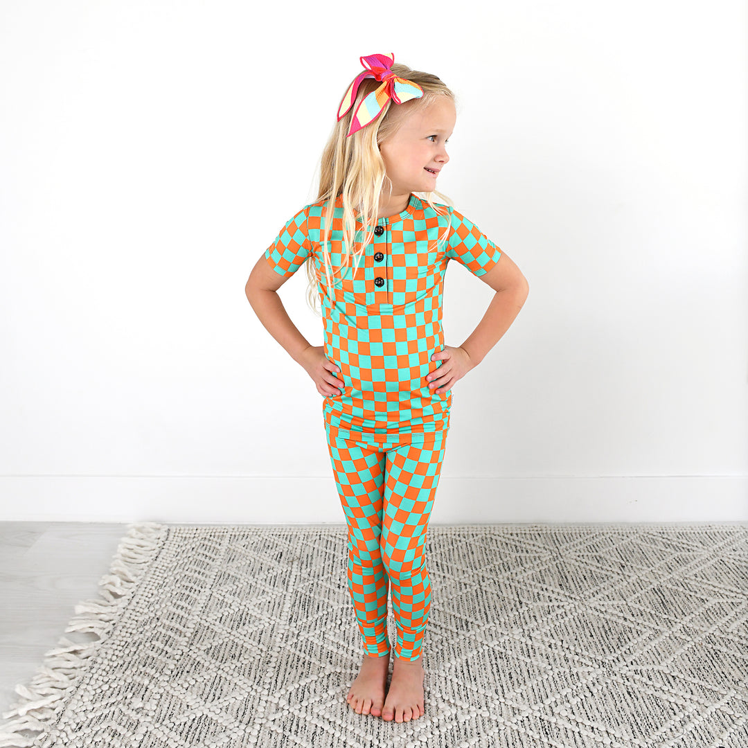 Amanda Stripe CLIP BOW - Gigi and Max