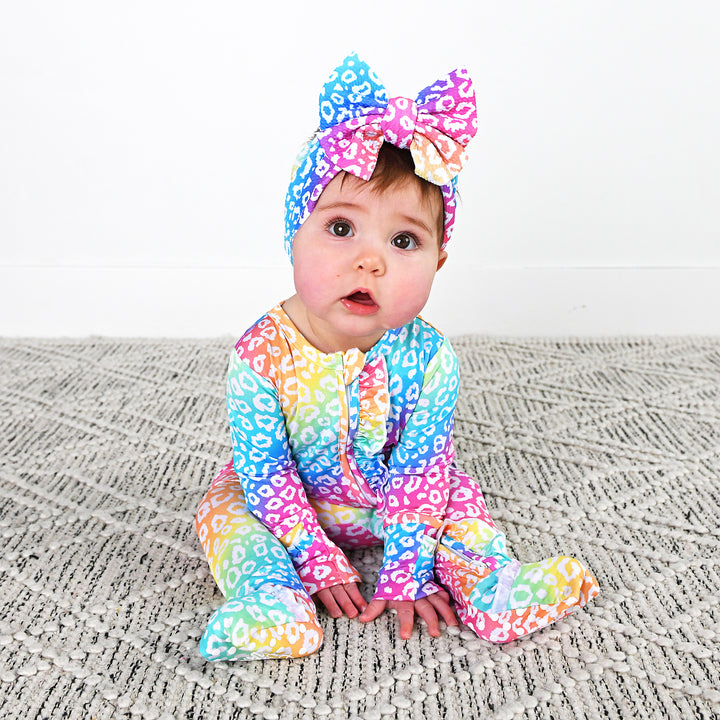 Summer Leopard HEADWRAP - Gigi and Max