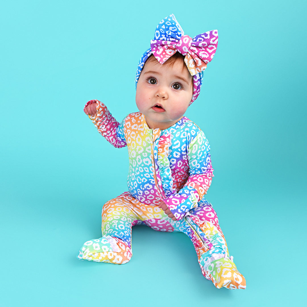 Summer Leopard HEADWRAP - Gigi and Max