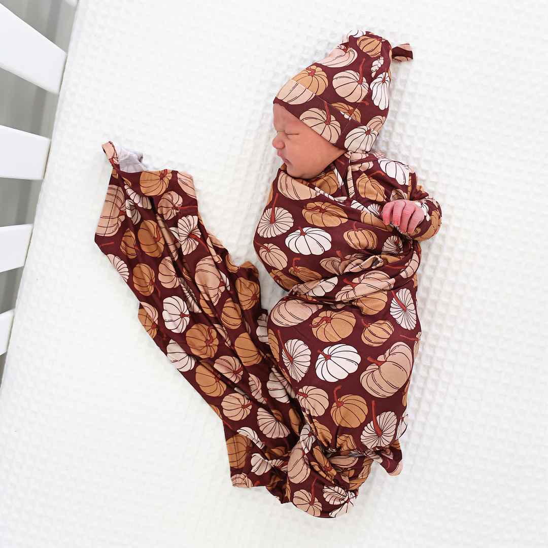 Salem Pumpkin KNOT HAT - Gigi and Max