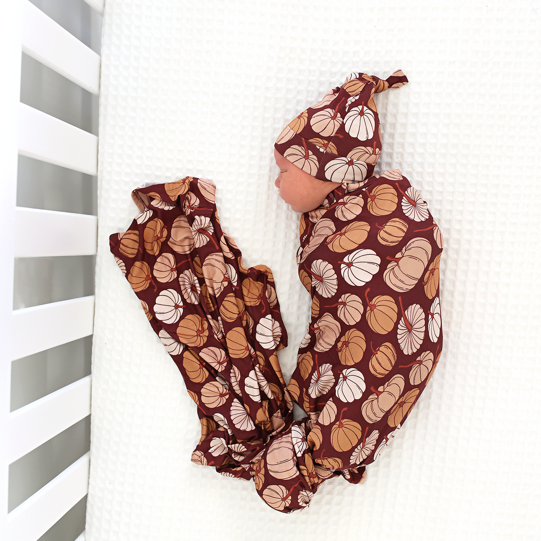 Salem Pumpkin KNOT HAT - Gigi and Max