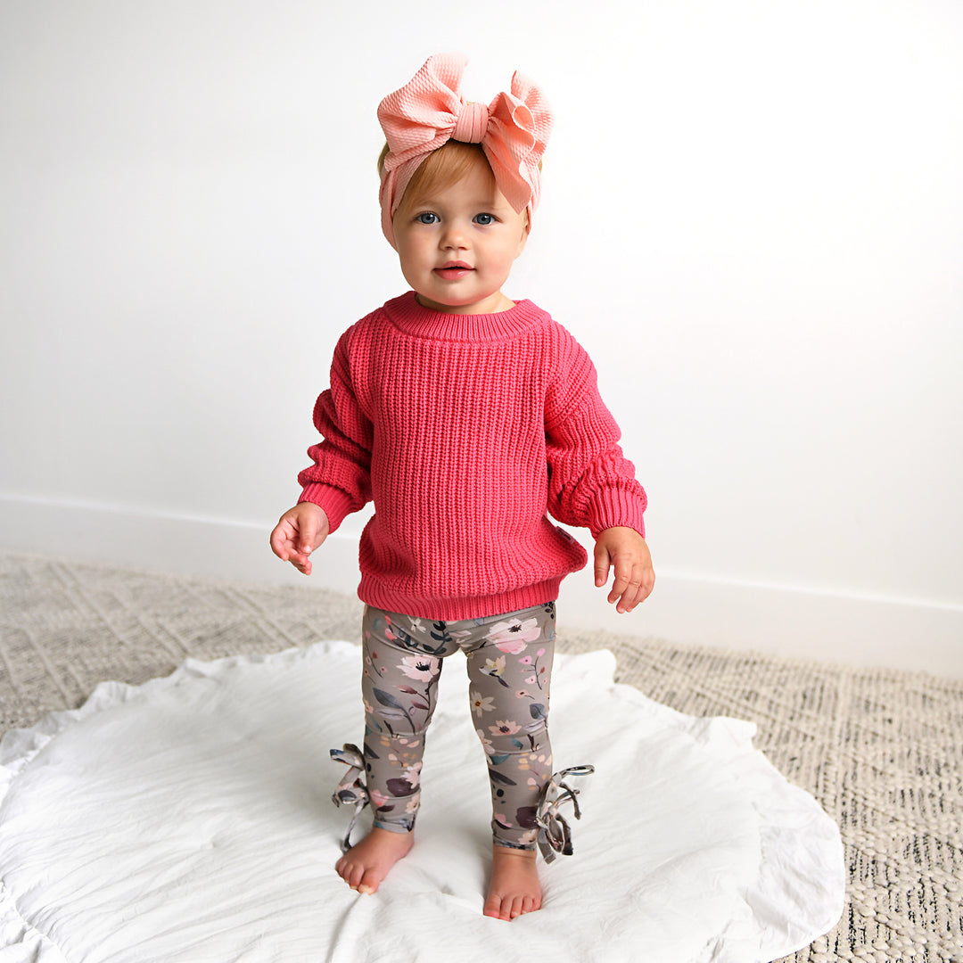 Tatum BOW LEGGINGS - Gigi and Max