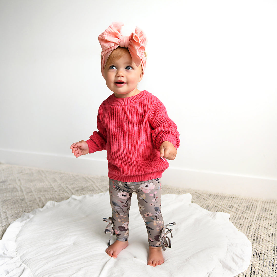 Tatum BOW LEGGINGS - Gigi and Max