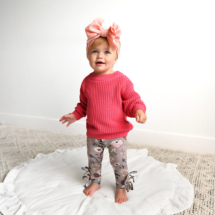Tatum BOW LEGGINGS - Gigi and Max