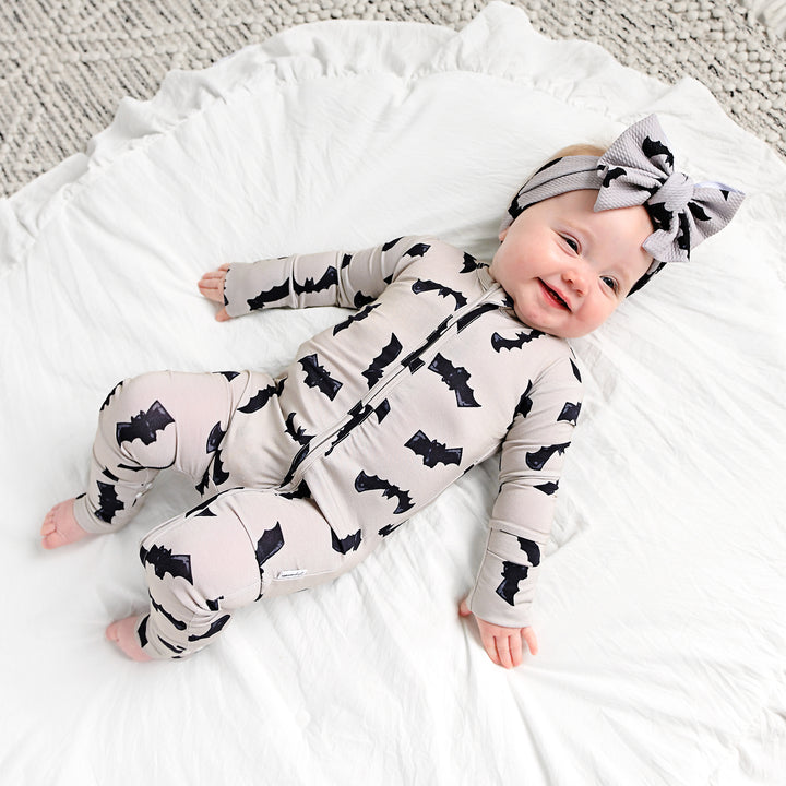 Vlad Gray Bats HEADWRAP - Gigi and Max