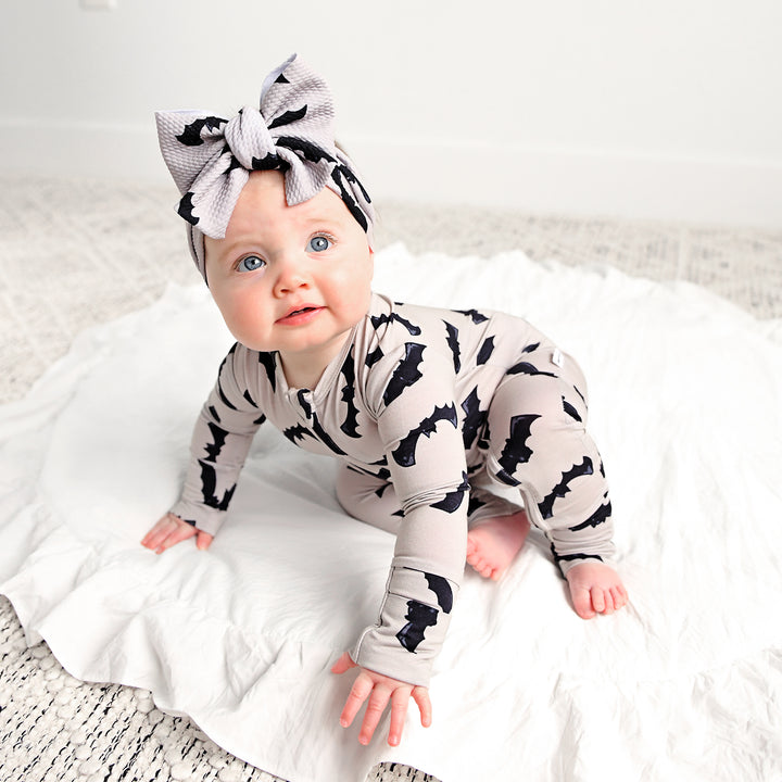 Vlad Gray Bats HEADWRAP - Gigi and Max