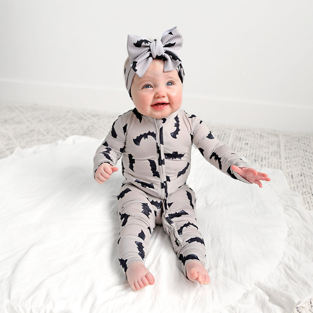 Vlad Gray Bats HEADWRAP - Gigi and Max