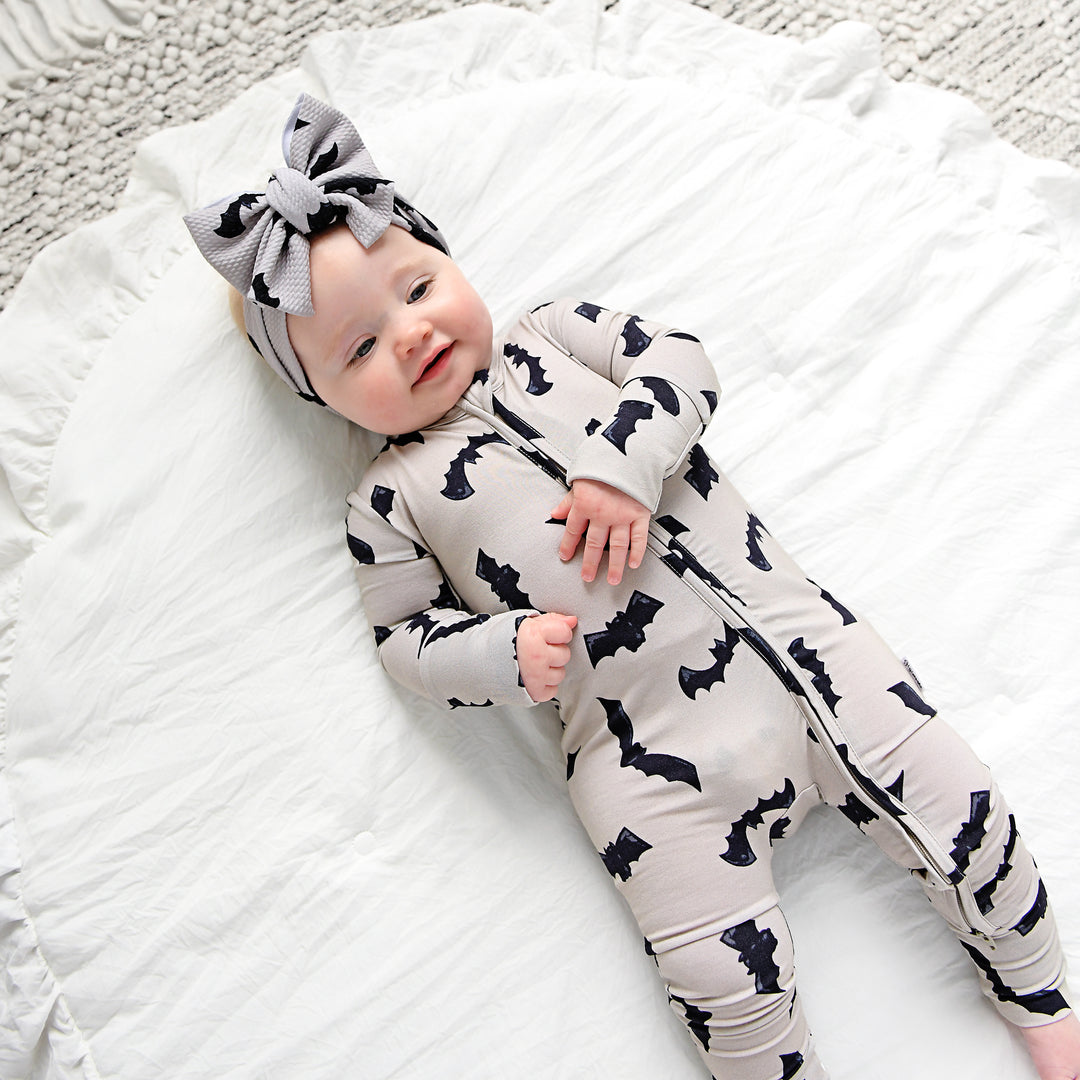 Vlad Gray Bats HEADWRAP - Gigi and Max