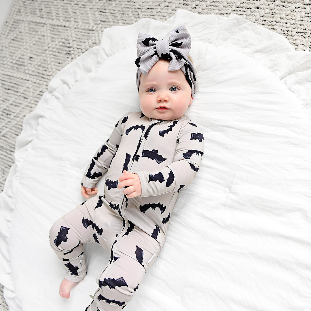 Vlad Gray Bats HEADWRAP - Gigi and Max