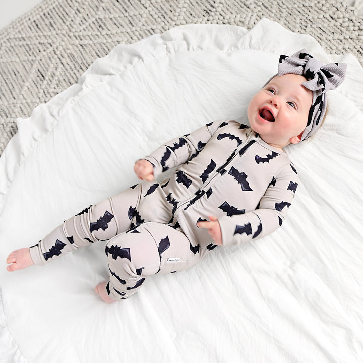 Vlad Gray Bats HEADWRAP - Gigi and Max