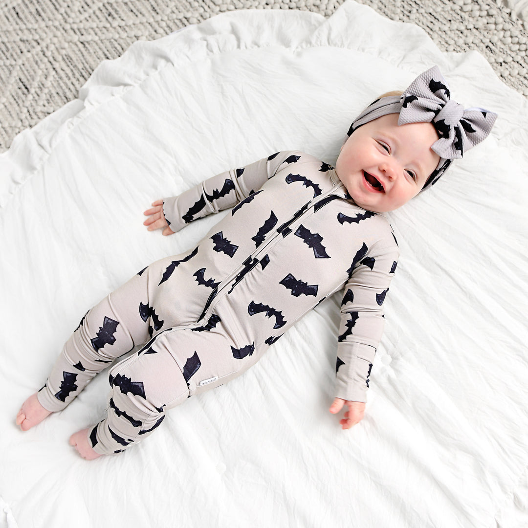 Vlad Gray Bats HEADWRAP - Gigi and Max