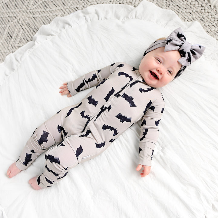 Vlad Gray Bats HEADWRAP - Gigi and Max