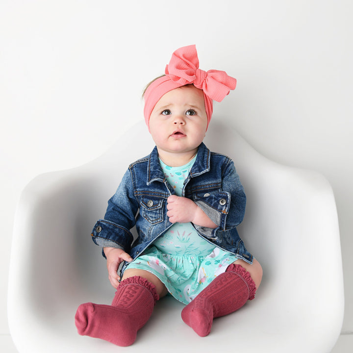Berry Lace Socks - Gigi and Max
