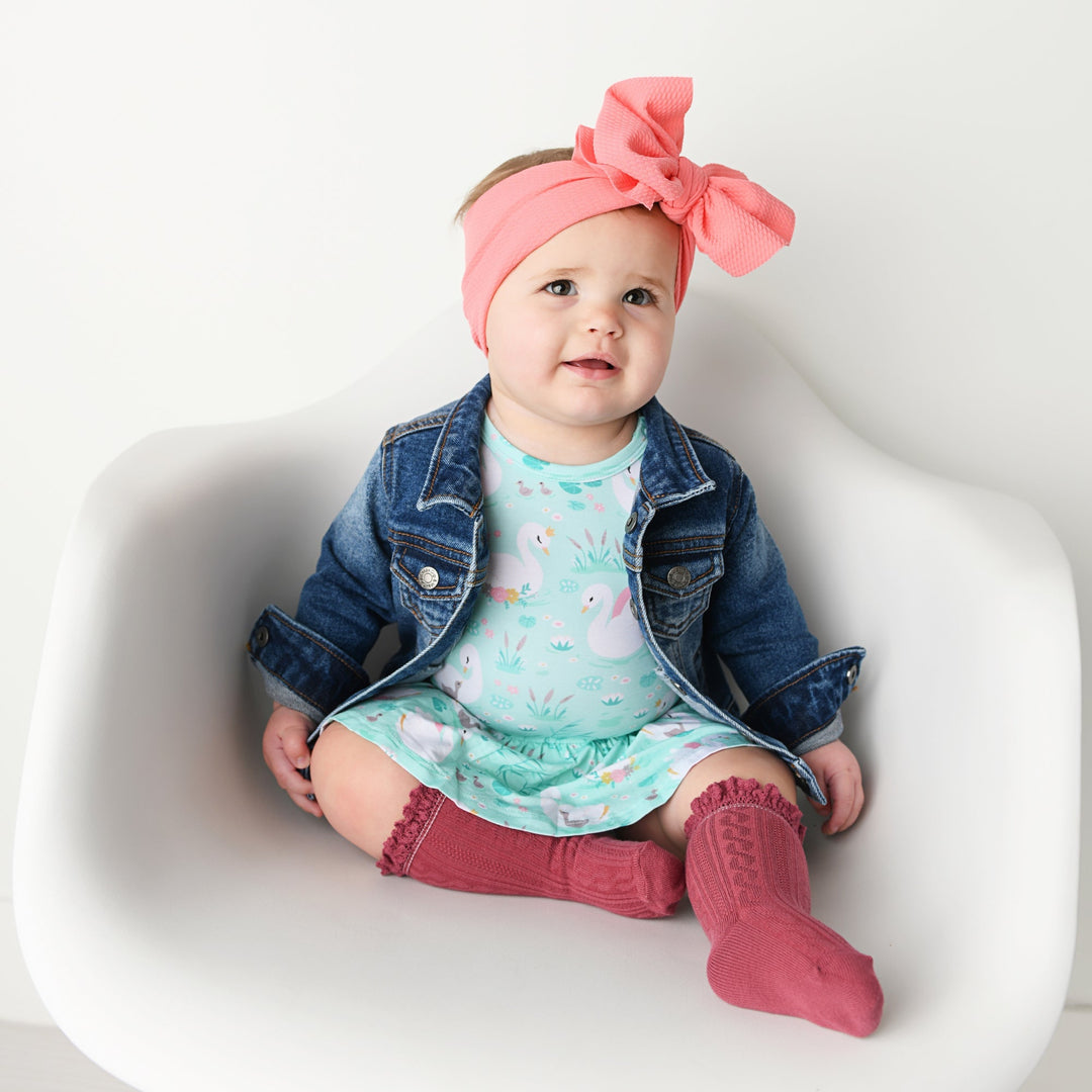 Berry Lace Socks - Gigi and Max