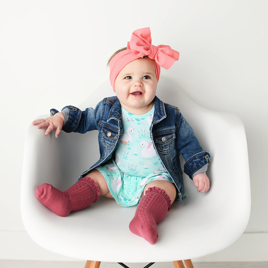 Berry Lace Socks - Gigi and Max