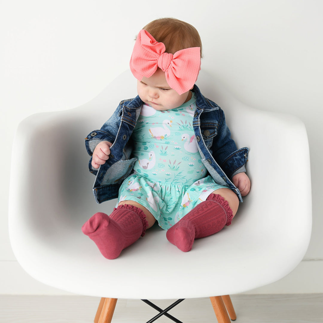 Berry Lace Socks - Gigi and Max