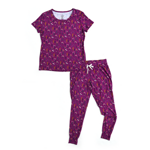 Eden Purple Floral MOMMY TWO PIECE - Gigi and Max