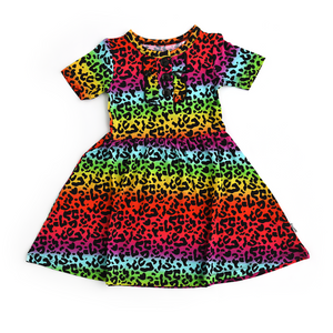 Lisa Leopard TUTU DRESS - Gigi and Max