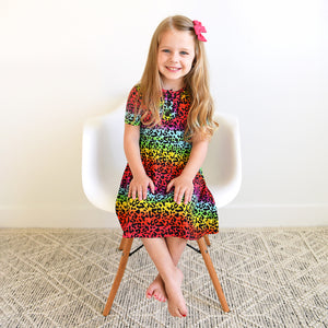 Lisa Leopard TUTU DRESS - Gigi and Max