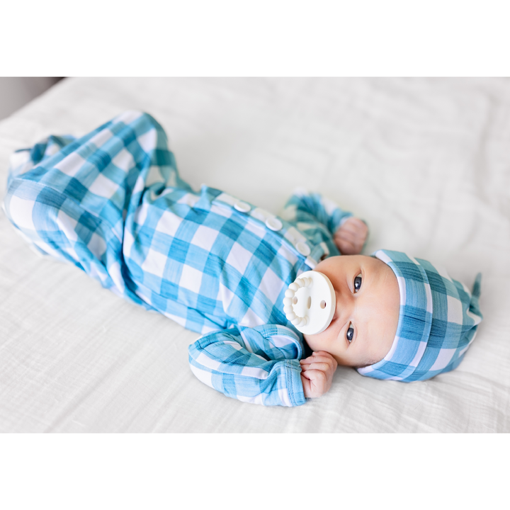 Tate Newborn Knot Hat - Gigi and Max