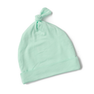 Finley Mint Newborn KNOT HAT - Gigi and Max